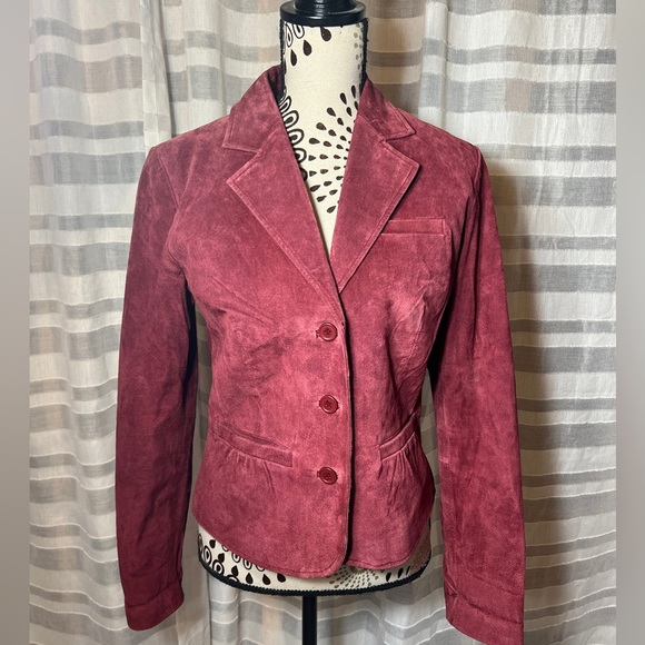 Bagatelle suede blazer jacket, size 6 - Picture 1 of 11